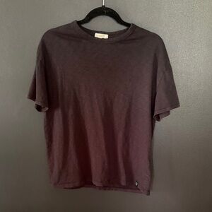 Rag & bone slub tee in black